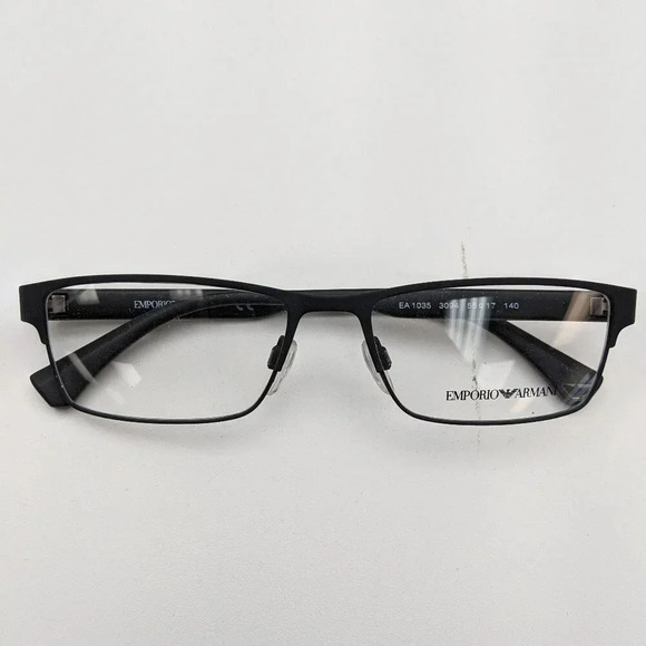 🕶️ Emporio Armani EA1035 3094 Men’s Eyeglasses 55/17-140 / JLE116 🕶️ - Picture 1 of 10